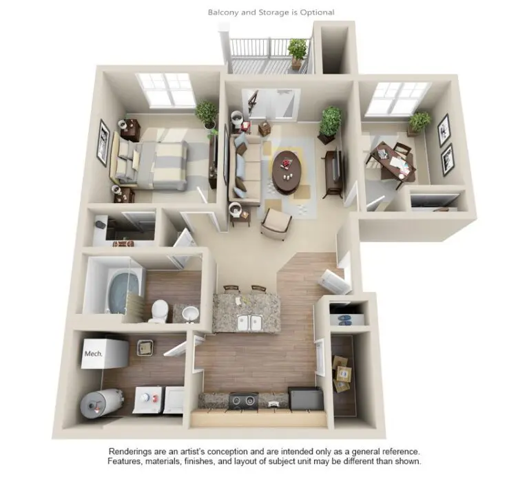 Apartments For Rent TGM Creekside Village - Arundel With Den ...