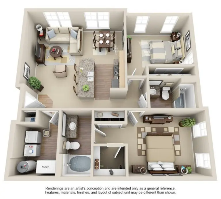 Apartments For Rent TGM Creekside Village - Bay ...