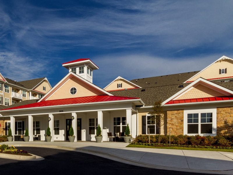 This image showcases the TGM Creekside Village Apartments in Glen Burnie, MD.